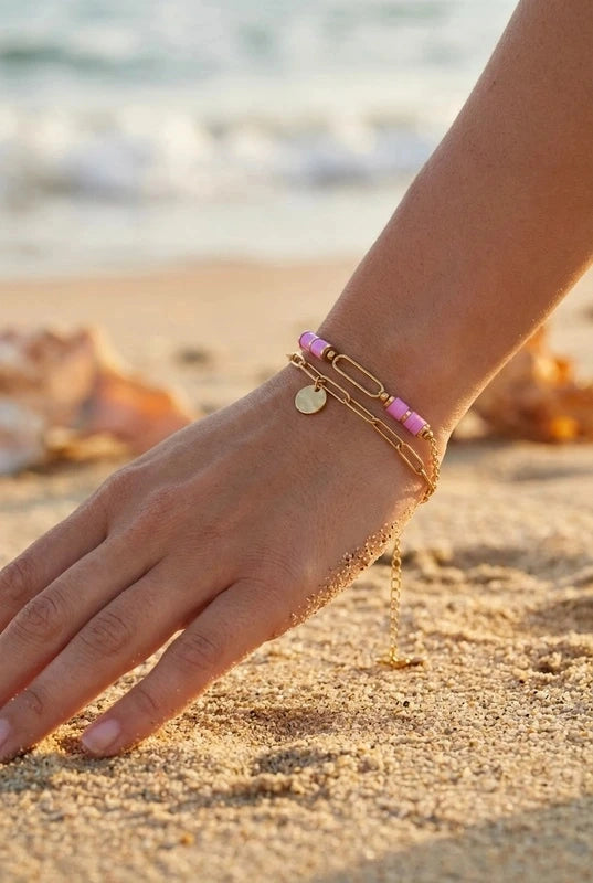Bracelets en acier inoxydable