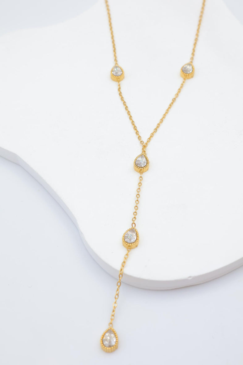 Collier en acier inoxydable - BLANC