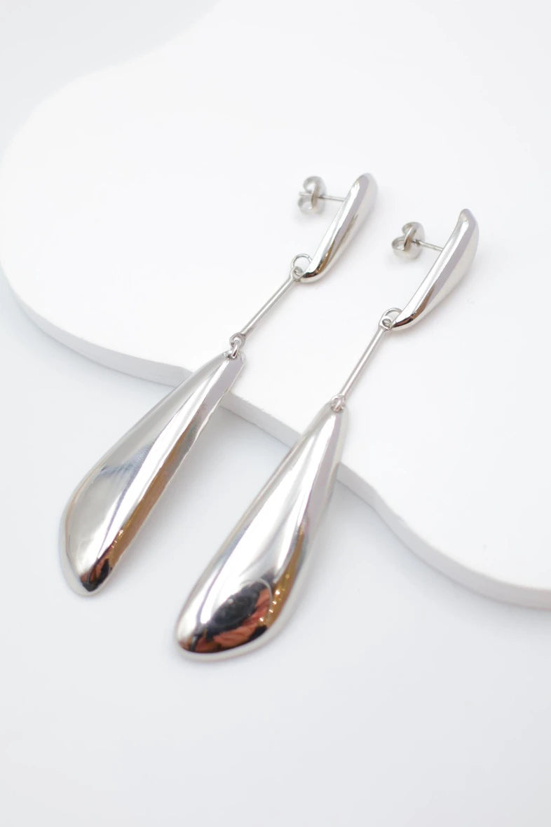 Boucles d’oreilles en acier inoxydable