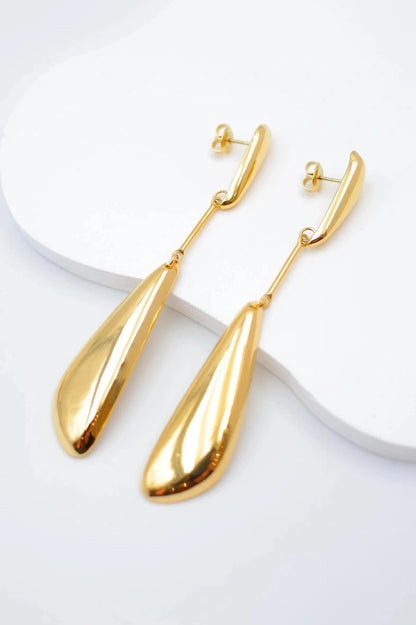 Boucles d’oreilles en acier inoxydable