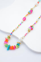 Collier en acier inoxydable - MULTICOLORE