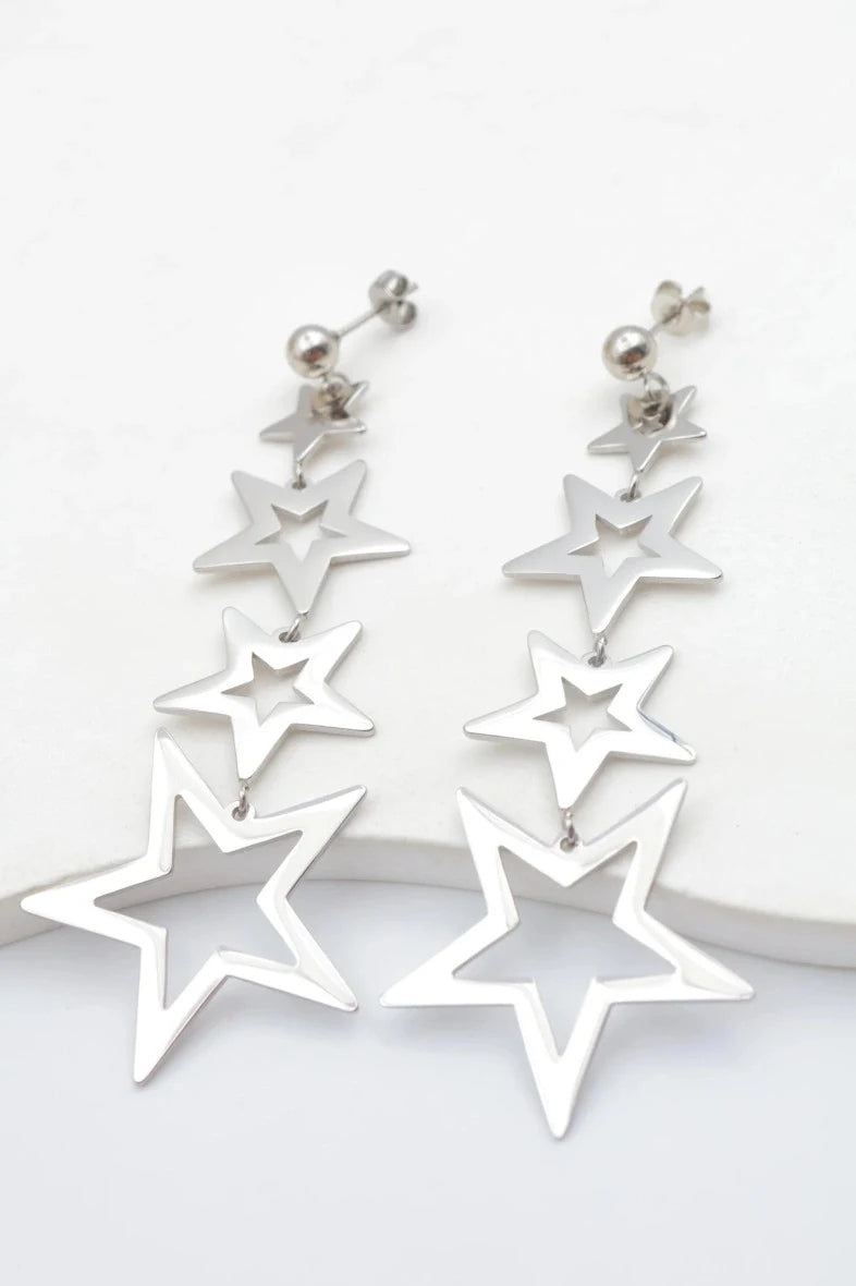 Boucles d’oreilles en acier inoxydable