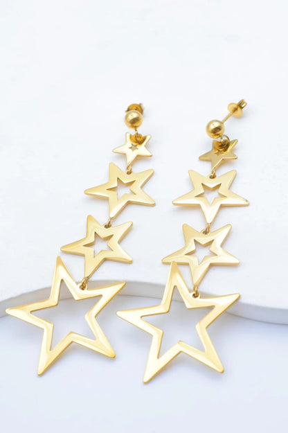 Boucles d’oreilles en acier inoxydable