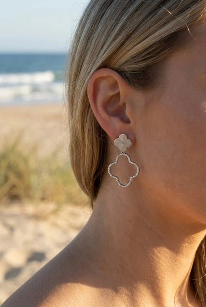Boucles d’oreilles en acier inoxydable