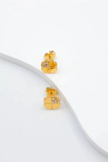 Boucles d’oreilles en acier inoxydable