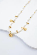 Collier en acier inoxydable - BLANC
