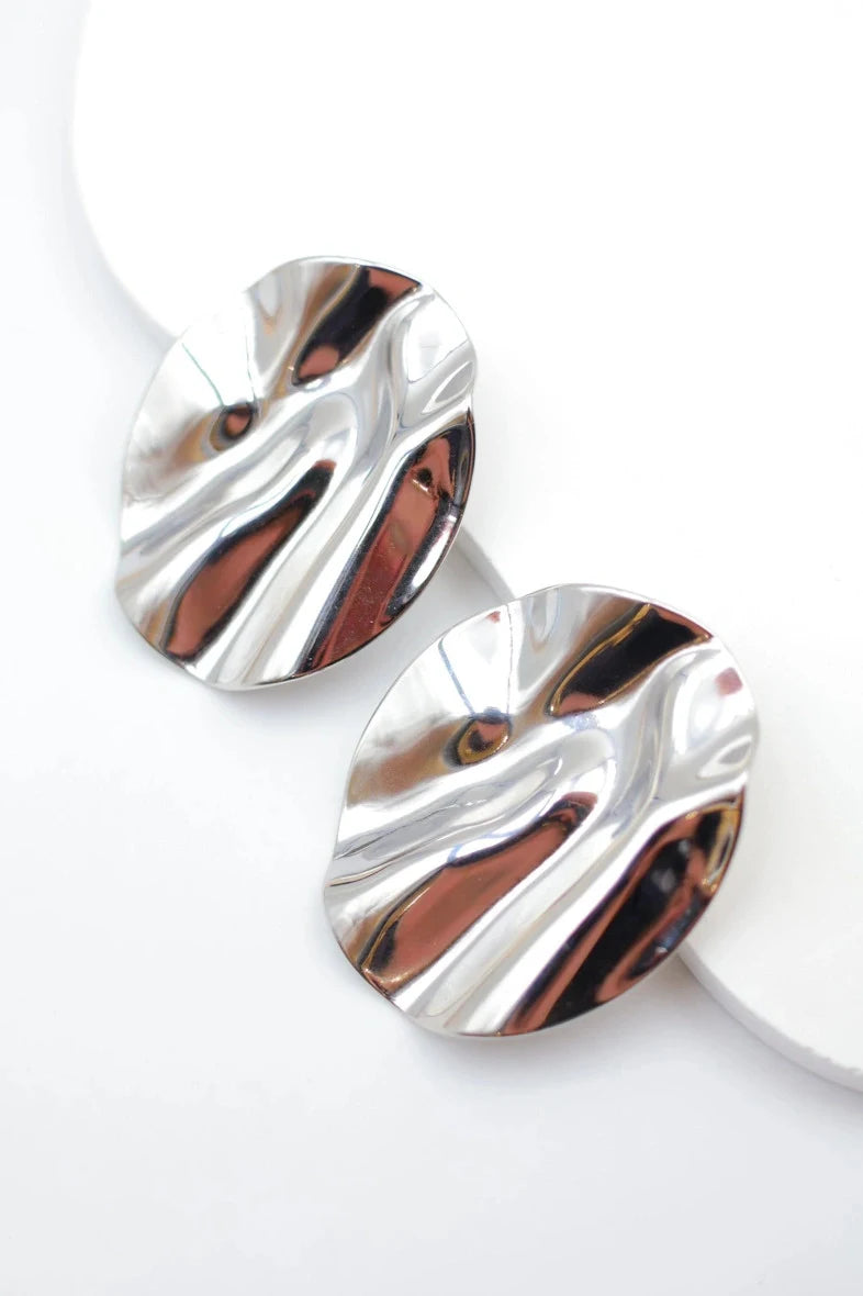 Boucles d’oreilles en acier inoxydable