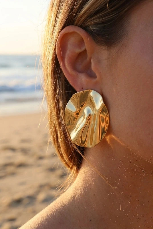 Boucles d’oreilles en acier inoxydable