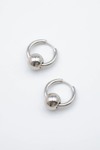 Boucles d’oreilles en acier inoxydable