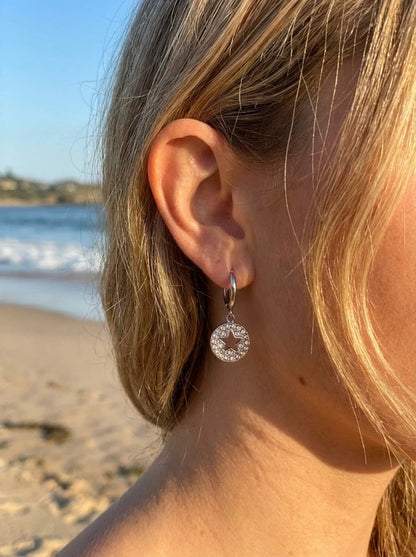 Boucles d’oreilles en acier inoxydable