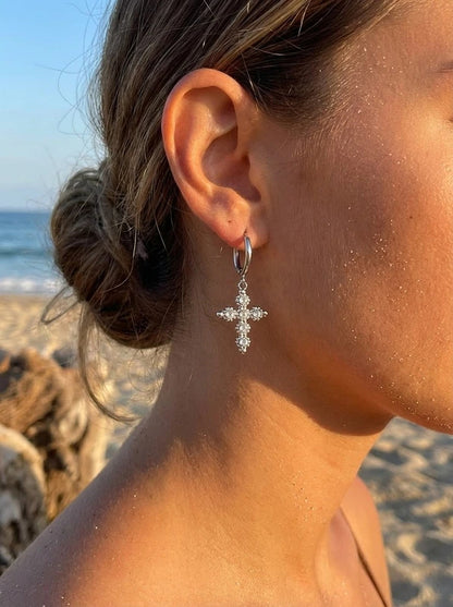 Boucles d’oreilles en acier inoxydable