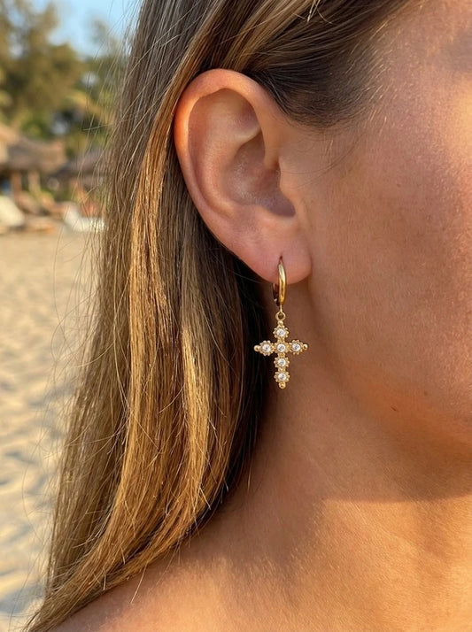 Boucles d’oreilles en acier inoxydable