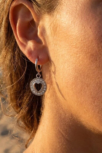 Boucles d’oreilles en acier inoxydable