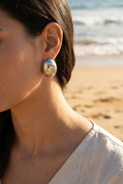 Boucles d’oreilles en acier inoxydable