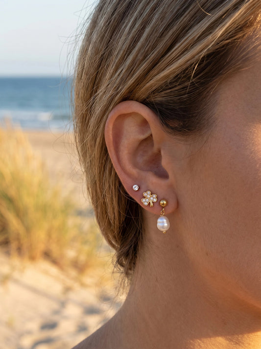 Boucles d’oreilles en acier inoxydable