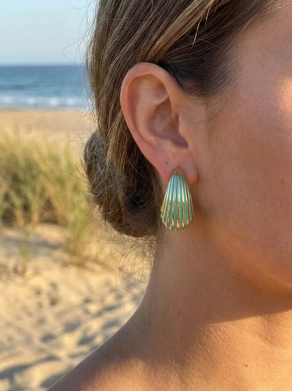 Boucles d’oreilles en acier inoxydable