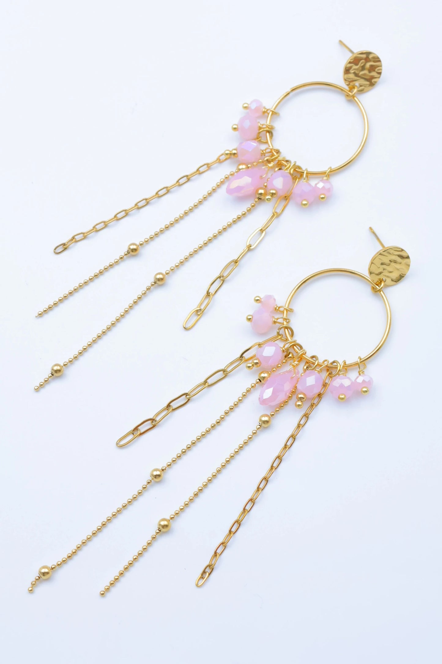 Boucles d’oreilles en acier inoxydable