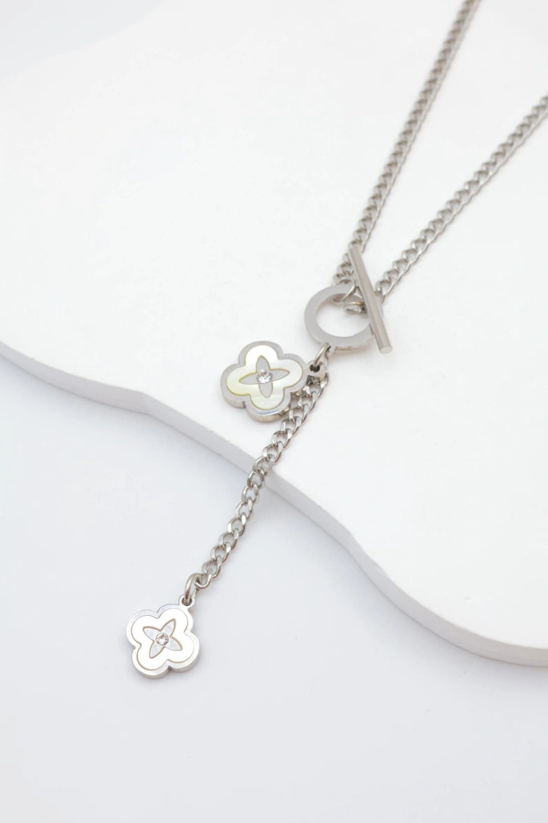 Collier en acier inoxydable - ARGENT