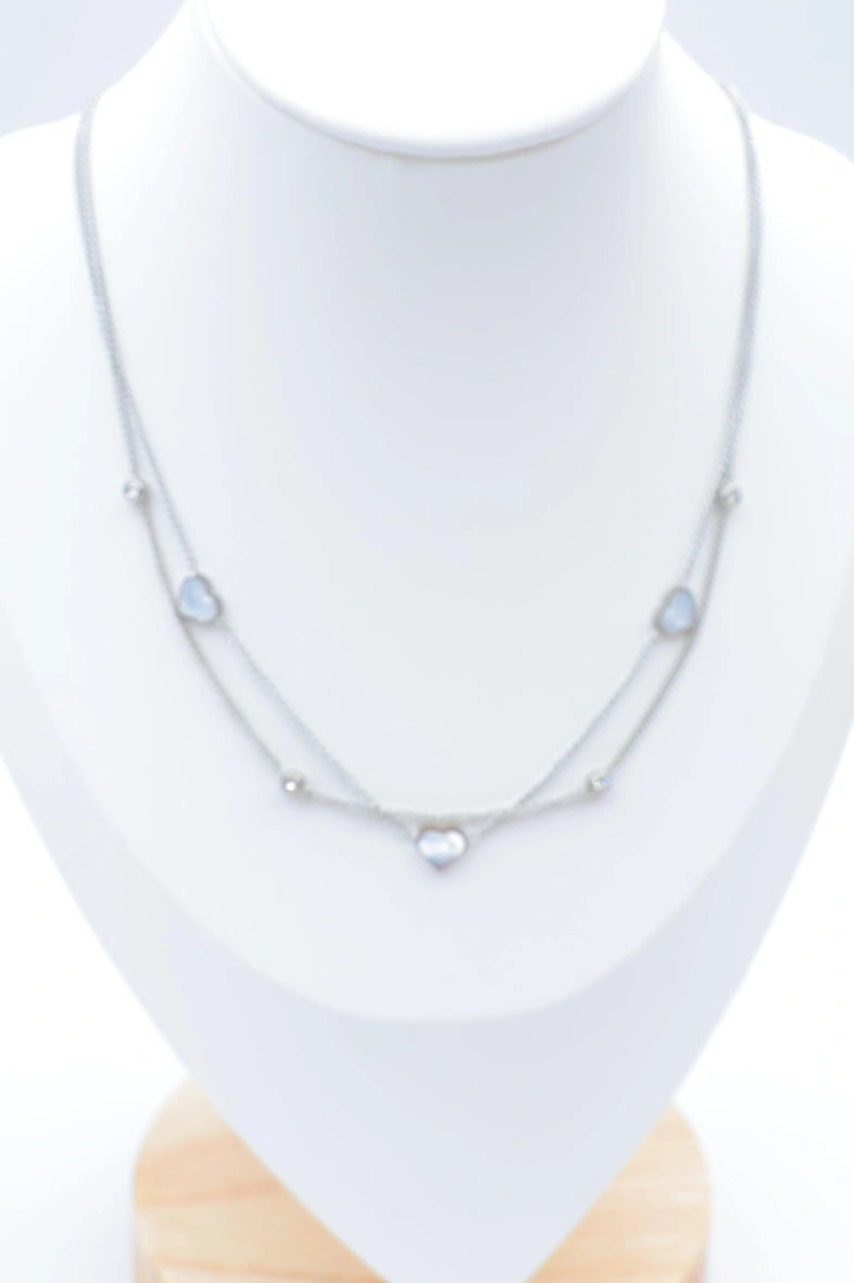 Collier en acier inoxydable - ARGENT
