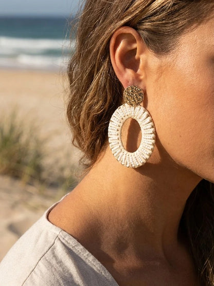 Boucles d’oreilles en acier inoxydable