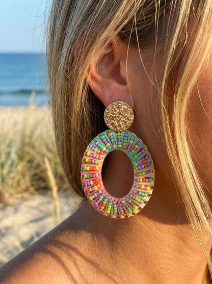 Boucles d’oreilles en acier inoxydable
