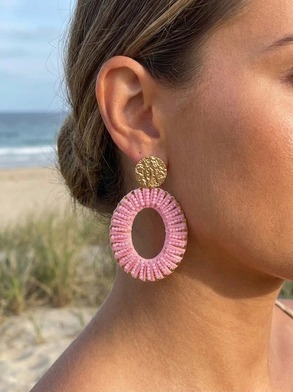 Boucles d’oreilles en acier inoxydable