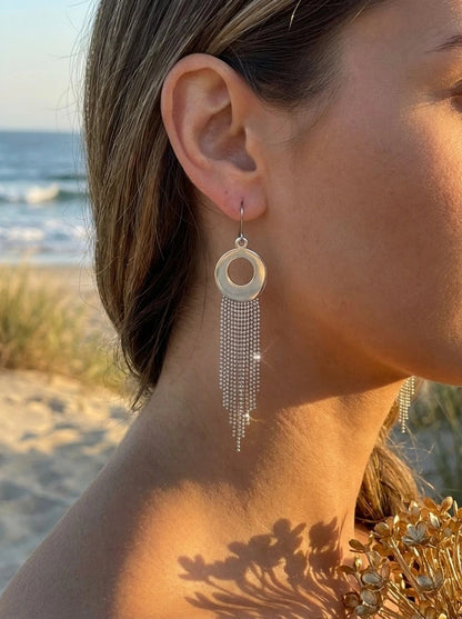 Boucles d’oreilles en acier inoxydable