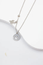 Collier avec pendentif oiseau - ARGENT