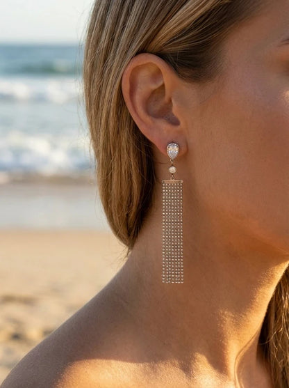Boucles d’oreilles en acier inoxydable