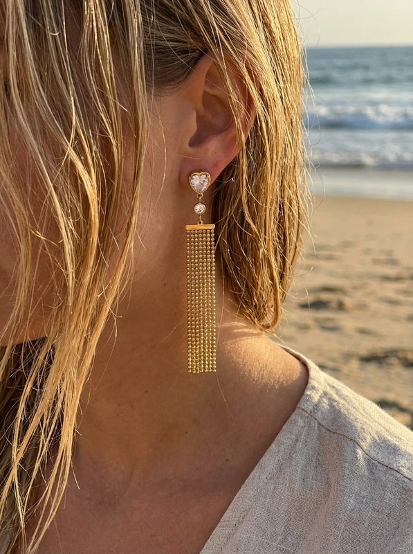 Boucles d’oreilles en acier inoxydable