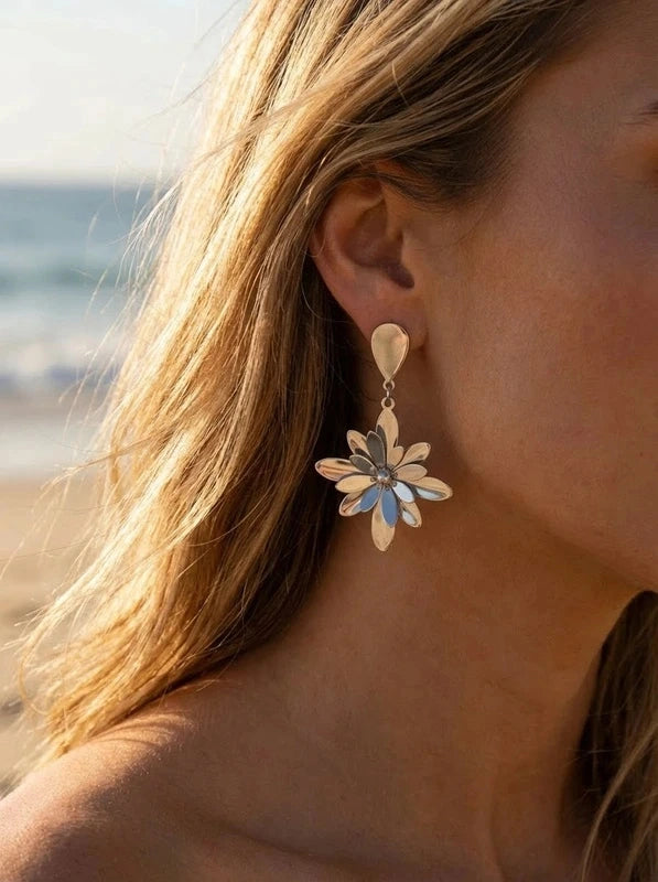 Boucles d’oreilles en acier inoxydable