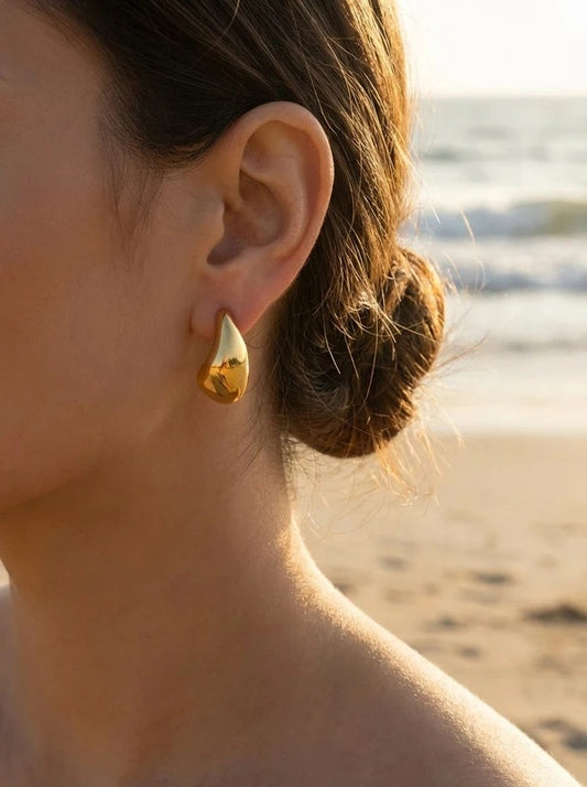 Boucles d’oreilles en acier inoxydable