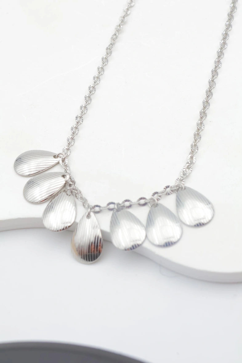 Collier en acier inoxydable - ARGENT