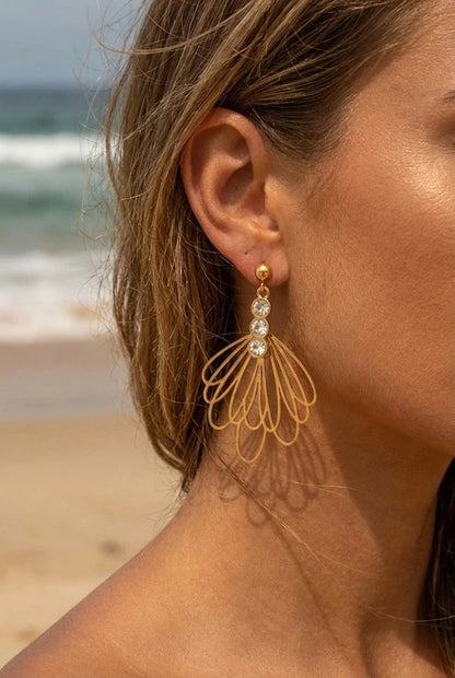 Boucles d’oreilles en acier inoxydable