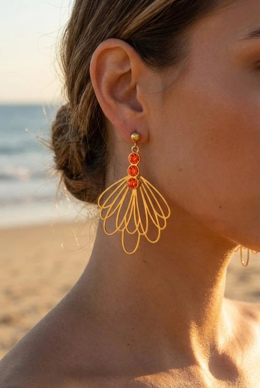 Boucles d’oreilles en acier inoxydable
