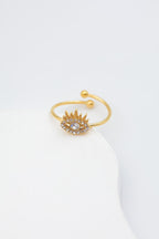 Bague en acier inoxydable ajustable - DORÉ