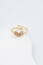 Bague en acier inoxydable ajustable - DORÉ