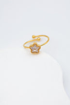 Bague en acier inoxydable ajustable - DORÉ