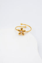 Bague en acier inoxydable ajustable - DORÉ