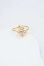 Bague en acier inoxydable ajustable - DORÉ