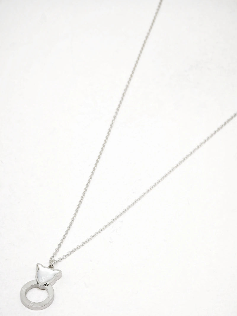 Collier en acier inoxydable - ARGENT