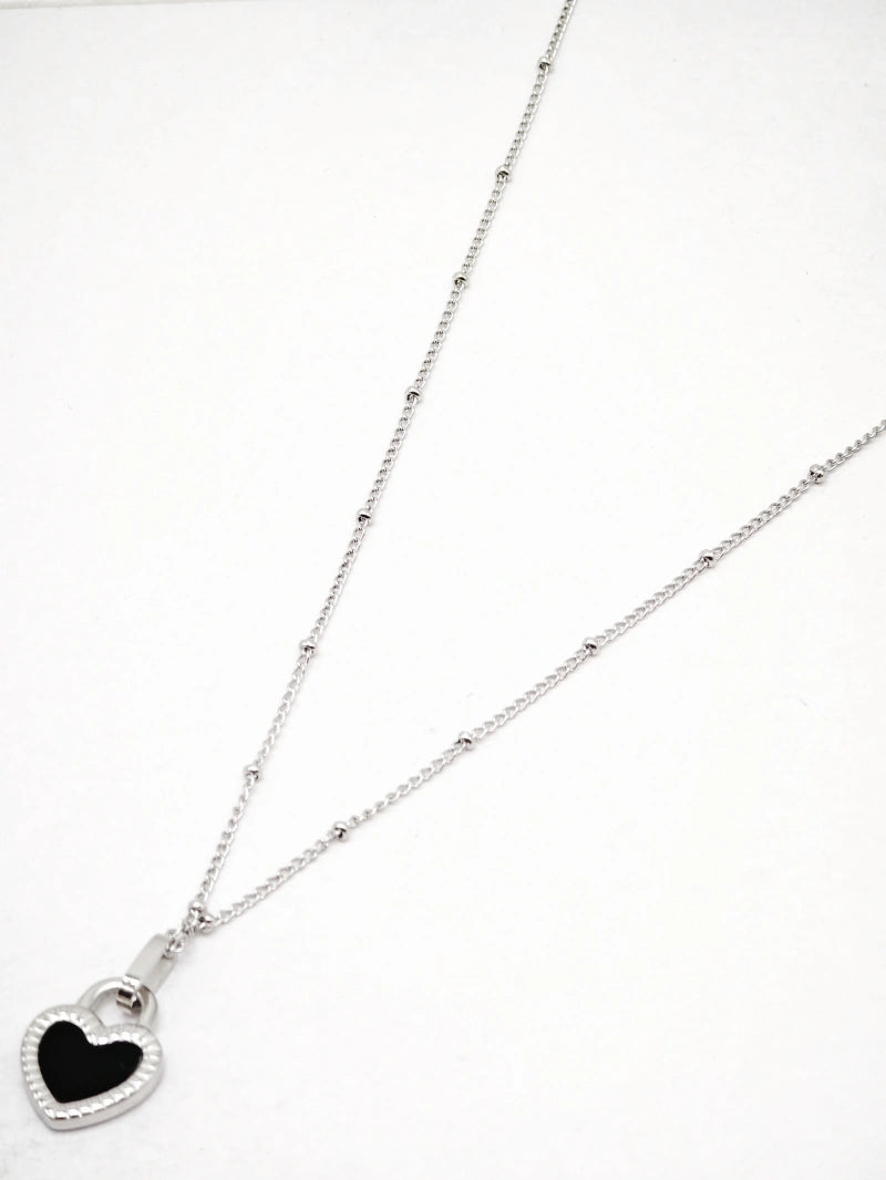 Collier en acier inoxydable - ARGENT