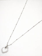 Collier en acier inoxydable - BLANC