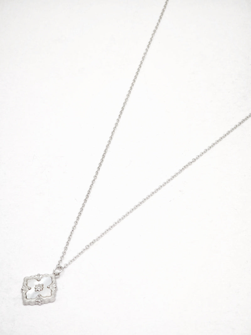 Collier en acier inoxydable - ARGENT