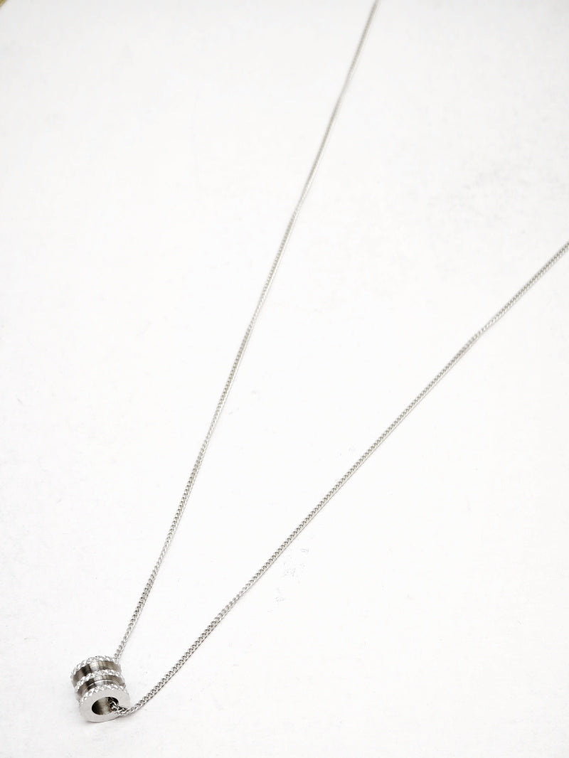 Collier en acier inoxydable - ARGENT