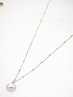 Collier en acier inoxydable - ARGENT