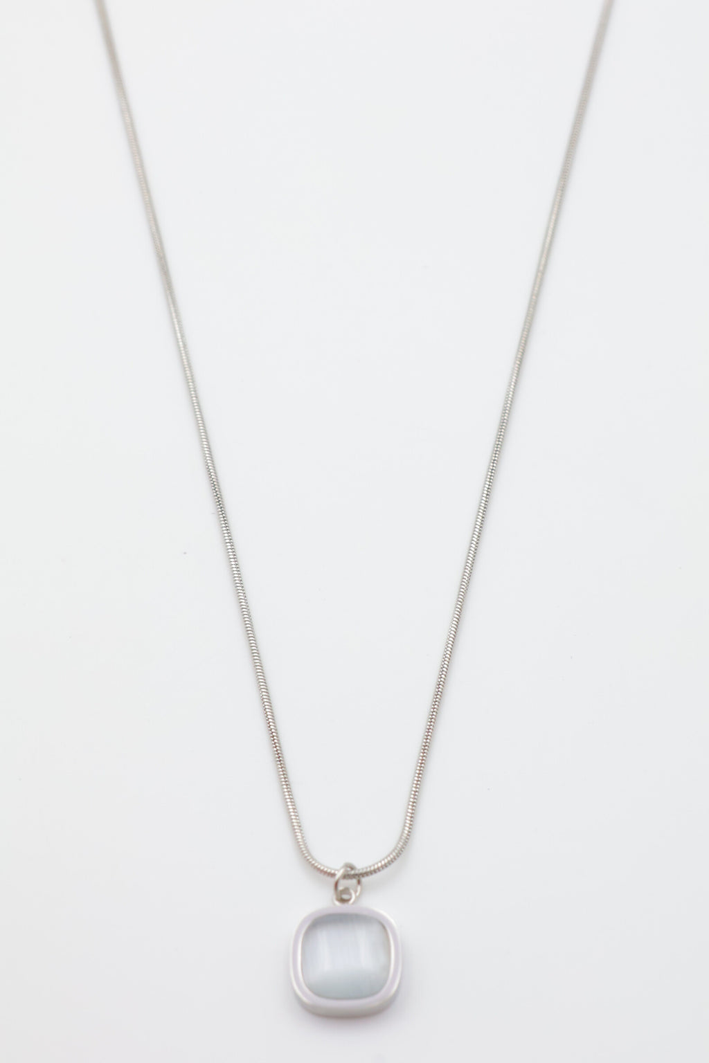 Collier en acier inoxydable - ARGENT