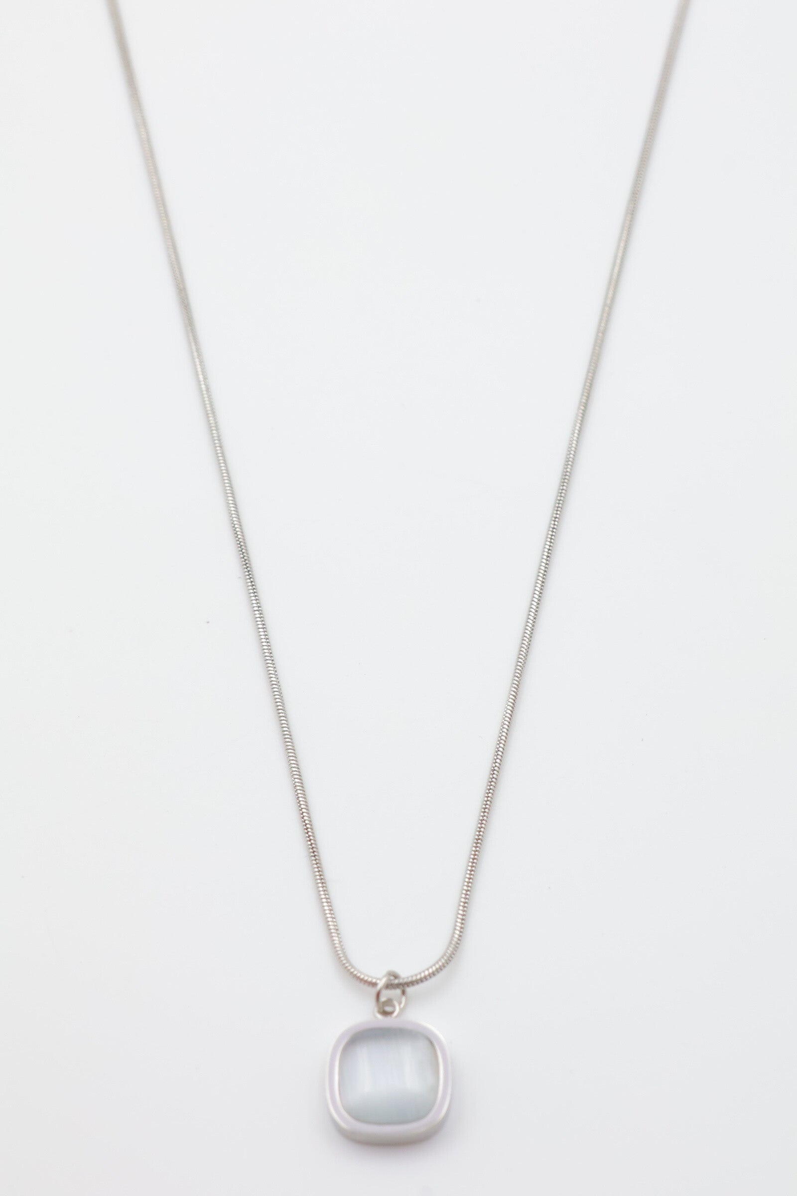Collier en acier inoxydable - ARGENT