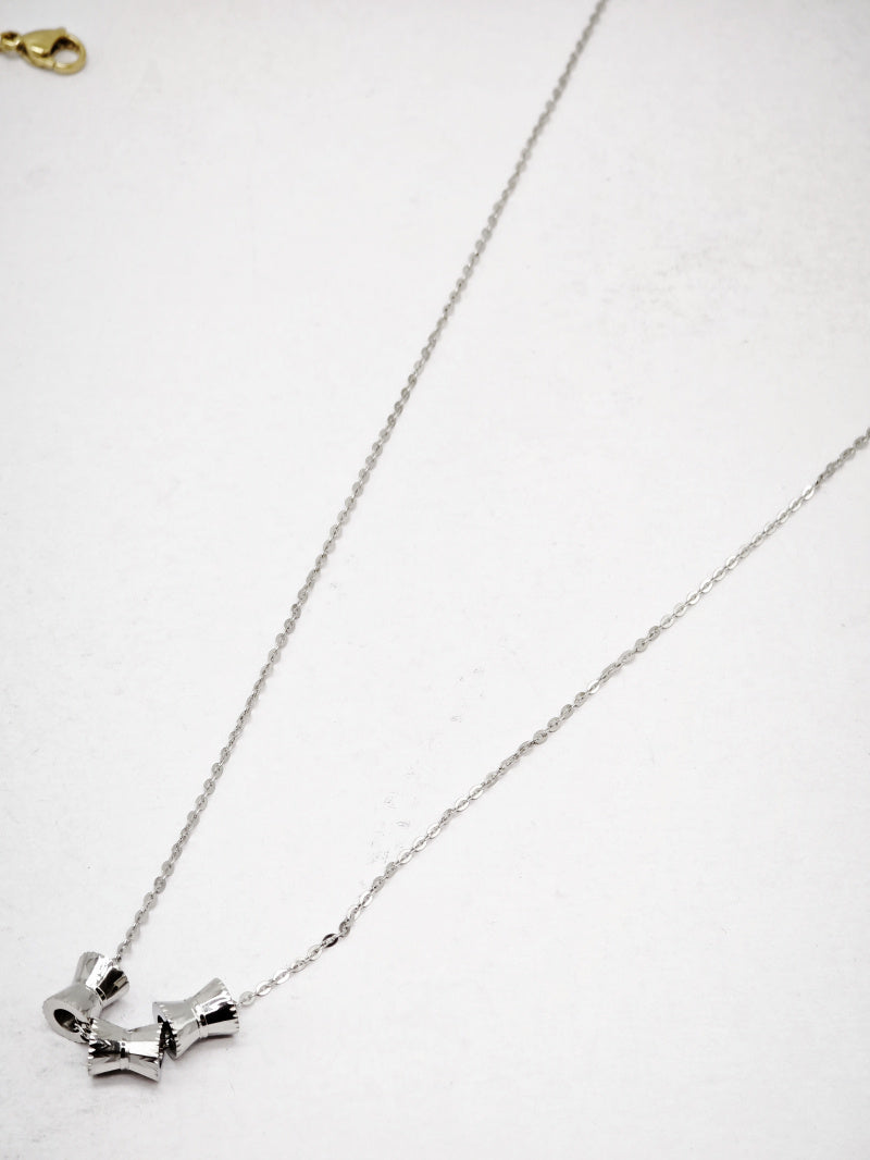 Collier en acier inoxydable - ARGENT