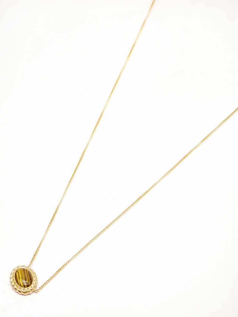 Collier en acier inoxydable - BLANC